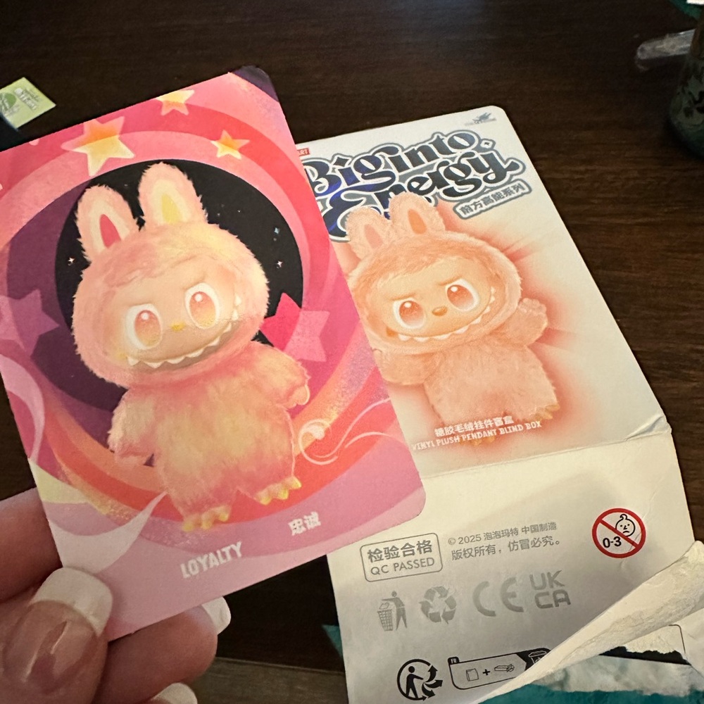 Labubu, Big Into Energy, Loyalty